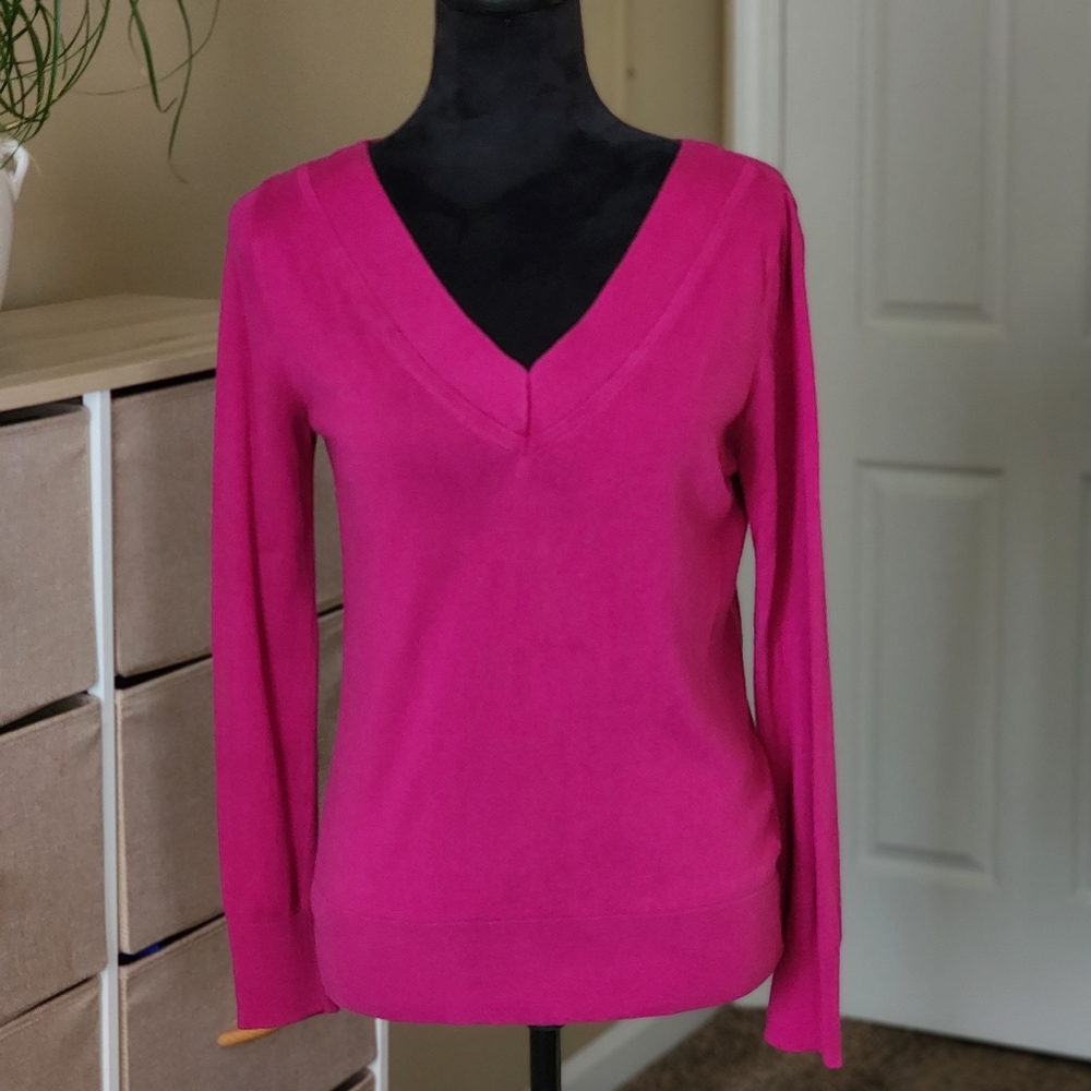 Banana Republic Silk Cashmere Pink Sweater, Size S